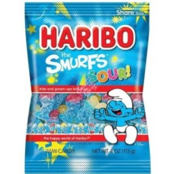 Haribo The Smurfs Sour 113g
