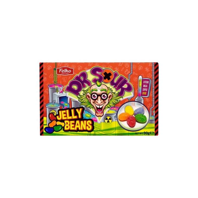Dr Sour Jelly Beans Theatre Box 90g