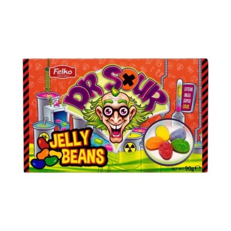 Dr Sour Jelly Beans Theatre Box 90g