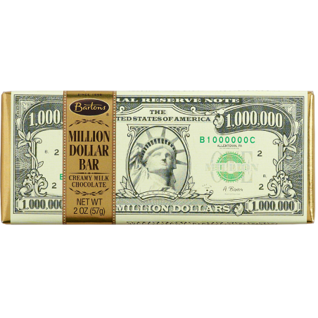 Million Dollar Bar Milk Chocolate 57G.
