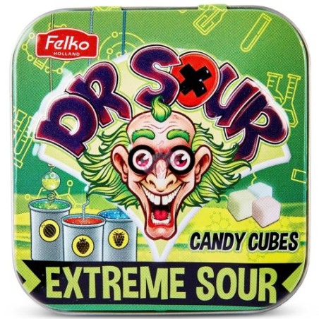 Dr Sour Sour Cubes Tin 15g - Inner