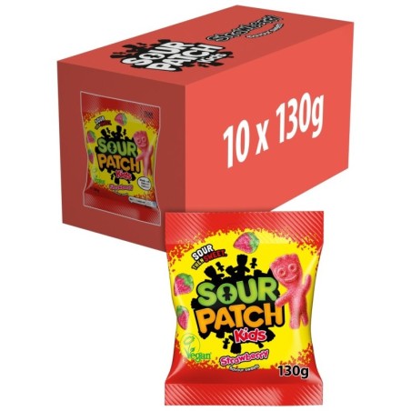 Sour Patch Kids Strawberry (10 x 130g)