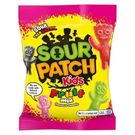 Sour Patch Kids Fruit Mix (10 x 130g)