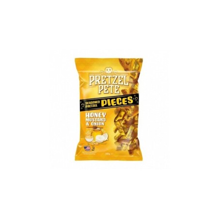 Pretzel Pete Pieces Honey, Mustard & Onion 160g