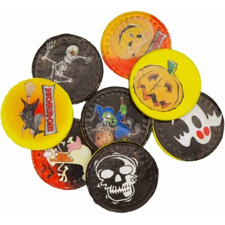 Halloween Milk Chocolate Coins 1kg.