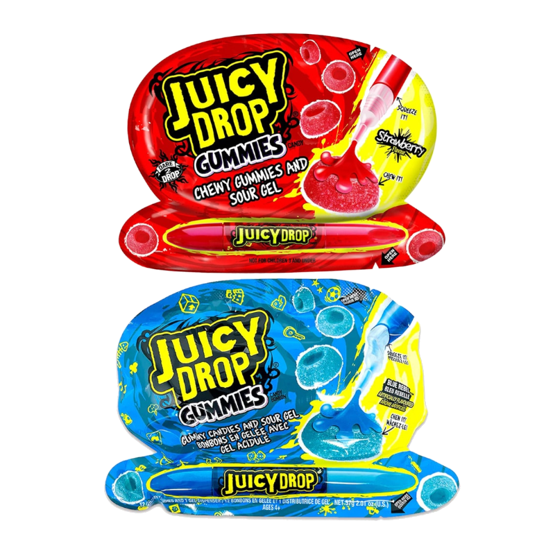 Bazooka Juicy Drop Gummies 57g