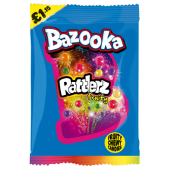 Bazooka Rattlerz Fruity (12 x 100g)