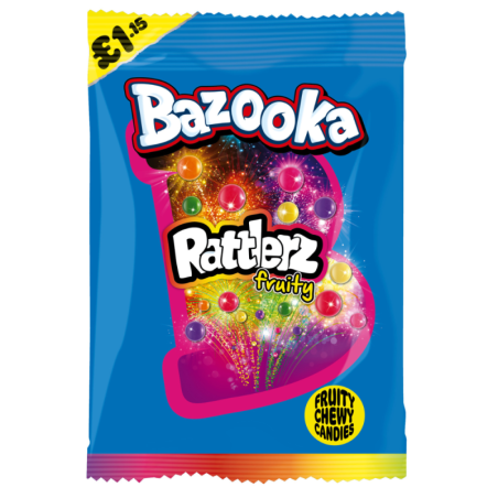 Bazooka Rattlerz Fruity (12 x 100g)