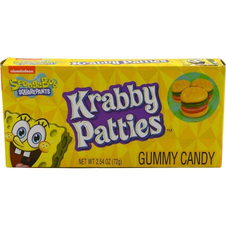 Spongebob Squarepants Gummy Krabby Patties (12 x 72g)