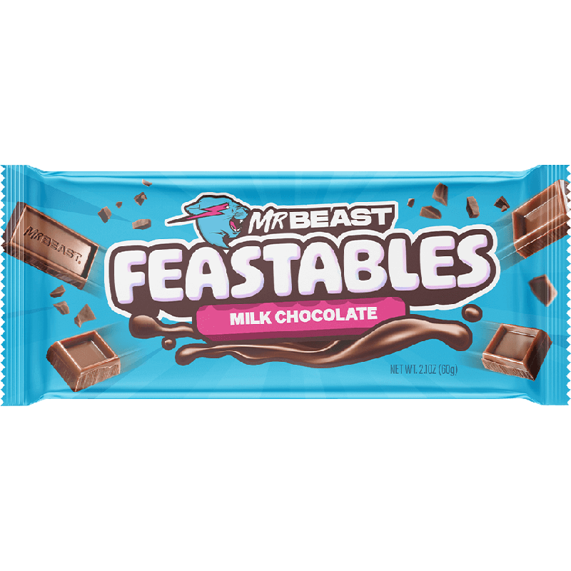 MrBeast Feastables Milk Chocolate 60g