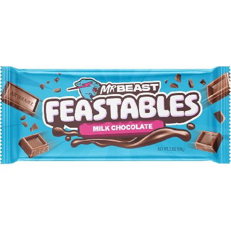 MrBeast Feastables Milk Chocolate 60g