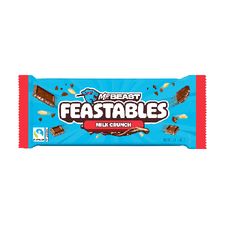 MrBeast Feastables Milk Crunch 60g