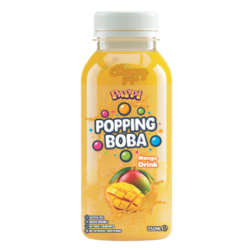 Pappi Popping Boba Bottles Mango Flavour (15x 350ml)