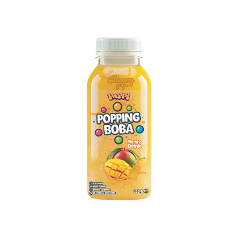 Pappi Popping Boba Bottles Mango Flavour (15x 350ml)