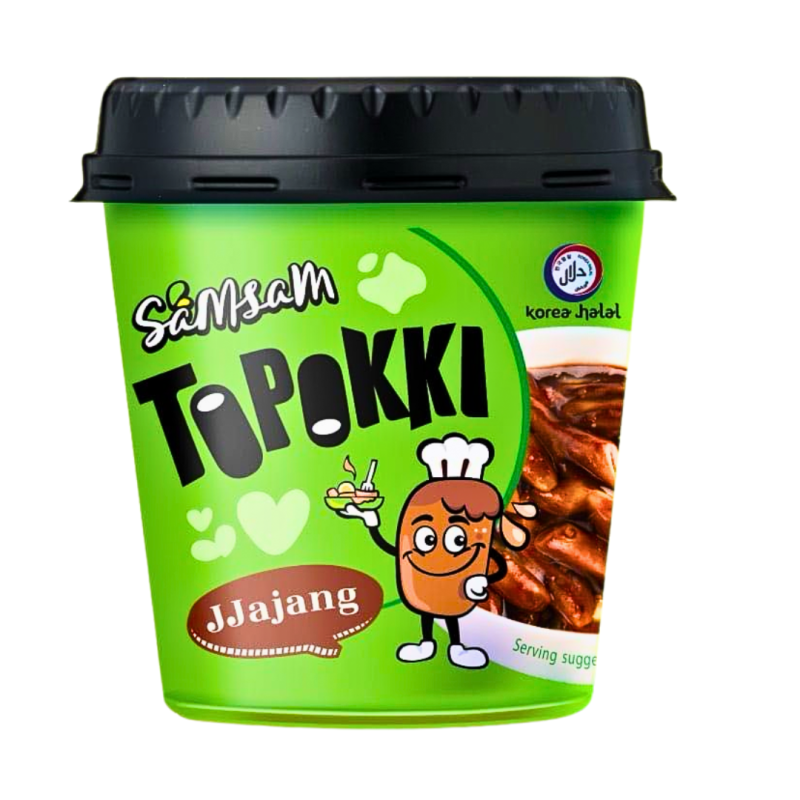 Samsam Topokki Cups Korea Jjajang Flavour (6 x120g)