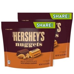 Hershey's Nuggets Milk Chocolate with Toffee & Almonds 289g