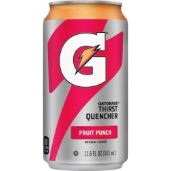 Gatorade Can Fruit Punch 343ml