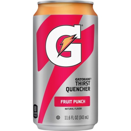 Gatorade Can Fruit Punch 343ml