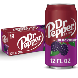 Dr Pepper Black Berry Soda USA (24x355ml)