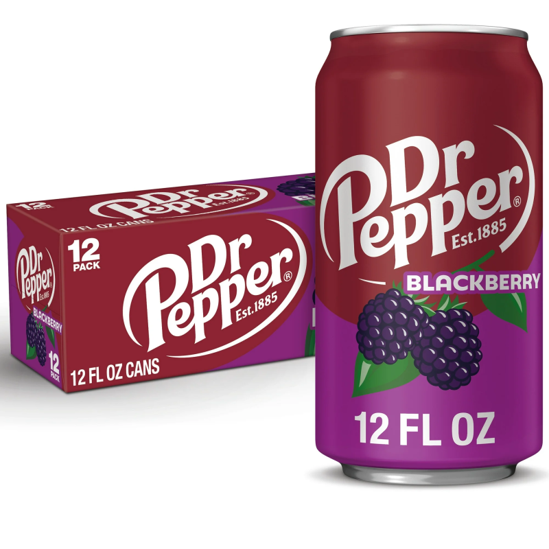 Dr Pepper Black Berry Soda USA (24x355ml)