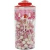 Vidal Lotta Lollies Strawberry & Cream Lollipop (150 Pack)