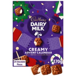 Cadbury Dairy Milk Creamy Advent Calendar 170g