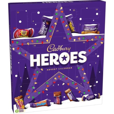 Cadbury Heroes Chocolate Advent Calendar 230g