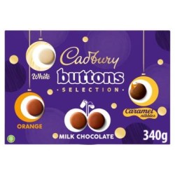 Cadbury Buttons Chocolate Selection Box 340g