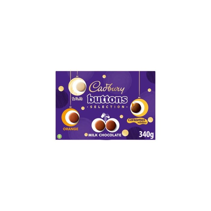 Cadbury Buttons Chocolate Selection Box 340g