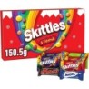 Skittles and Friends Sweets Medium  Christmas Selection Box 150g
