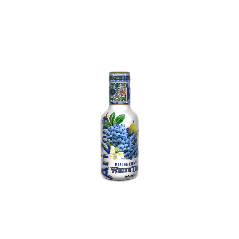 Arizona White Tea Blueberry PET 500ml