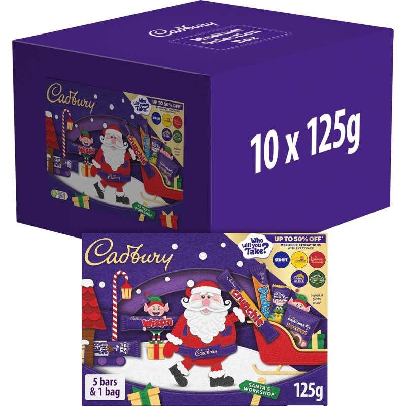 Cadbury Chocolate Selection Box  125g