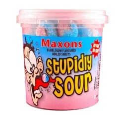 Maxons Stupidly Sour Bubblegum 100g