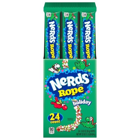 Nerds Xmas Holiday Rope 26g
