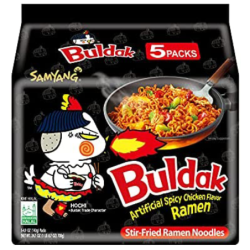 Samyang Buldak Hot Chicken 5 Pack 140g