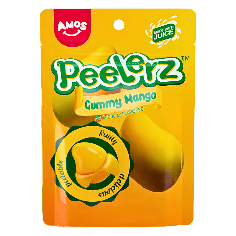 Amos Peelerz Mango Peg Bag 6oz USA (12x170g)