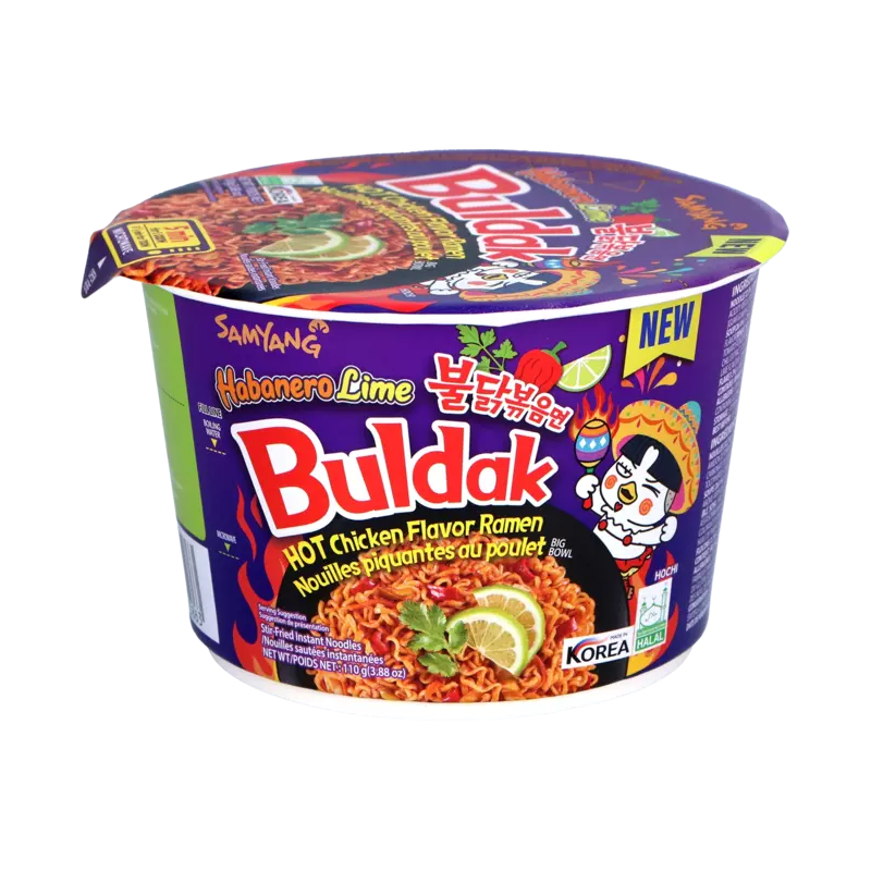 Samyang Buldak Hot Chicken Habanero Lime Big Bowl 110g