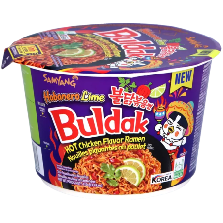 Samyang Buldak Hot Chicken Habanero Lime Big Bowl 110g