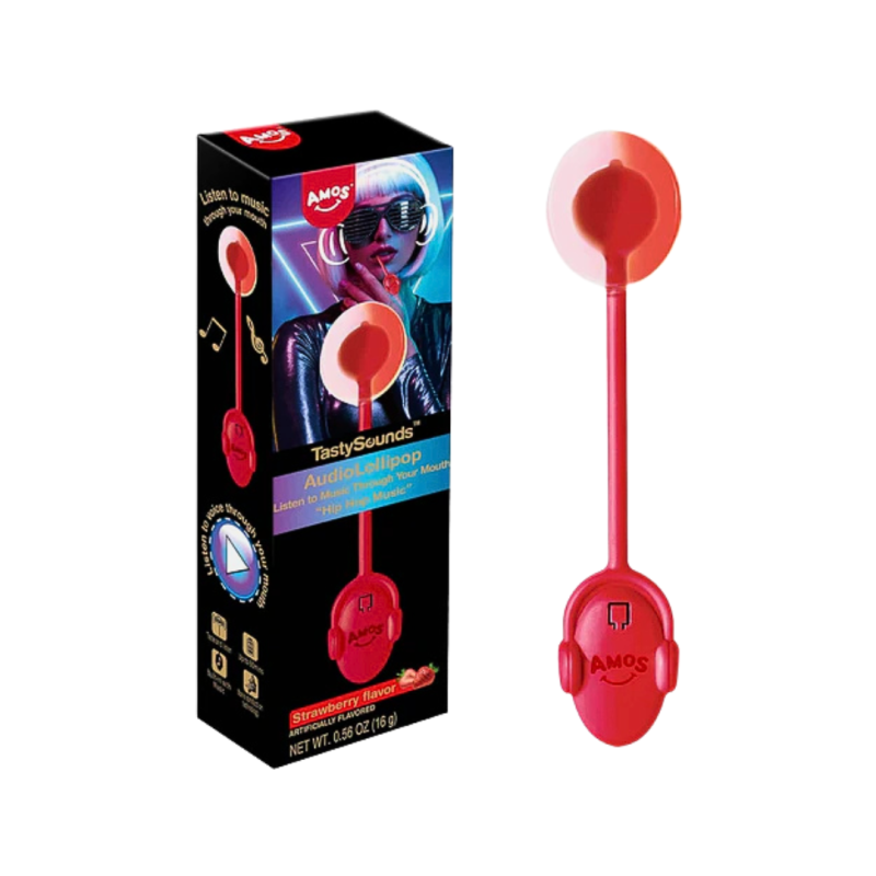 AMOS TASTY SOUNDS STRAWBERRY