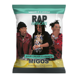 Rap Snacks Migos Sour Cream Ranch (12 x 71g)