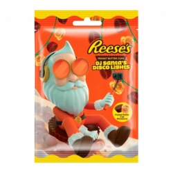 Reese's Peanut Butter Miniatures  Milk & White Disco Lights Bag 62g