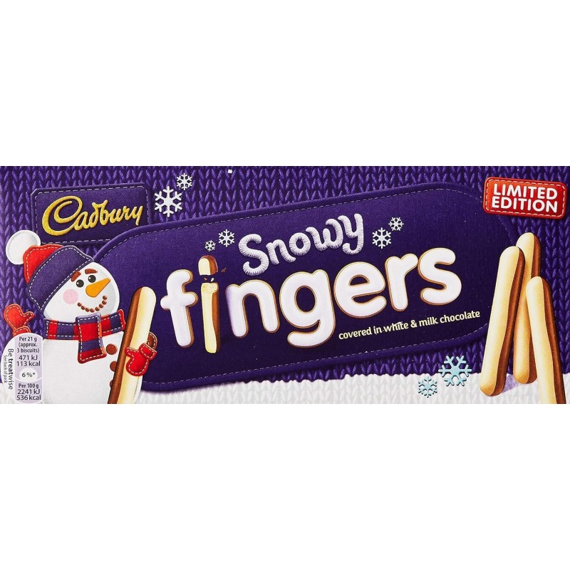 CADBURY SNOWY FINGERS    20x115gr.