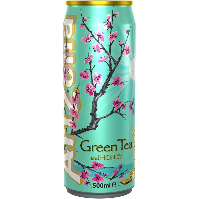 Arizona Green Tea Honey 500ml Can