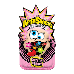 Aftershocks Popping Candy Cotton Candy (8 x 24 x 9g)