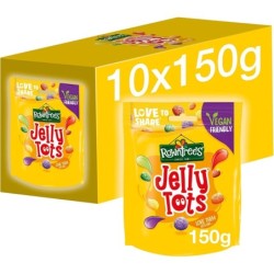 ROWNTREES JELLY TOTS POUCH 10x150