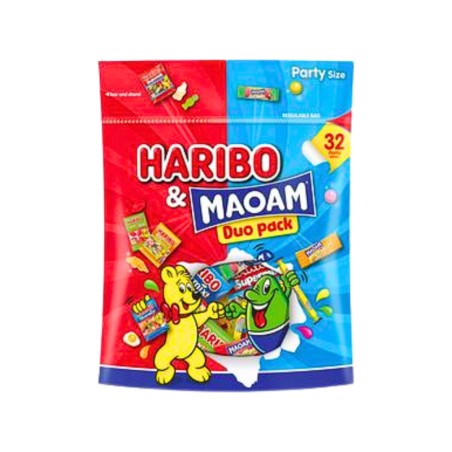 HARIBO & MAOAM DUO POUCH    1x450gr.