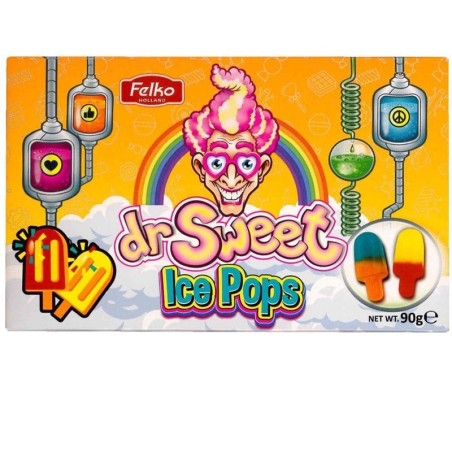 Dr Sweet Ice Pop Gummies Theatre Box 90g