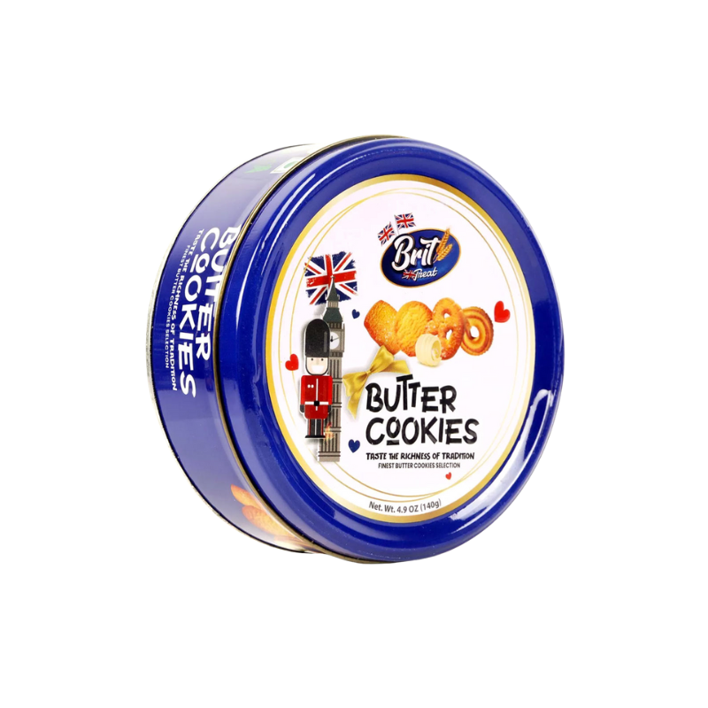 BRIT TREAT BUTTER COOKIES 24x140gr.