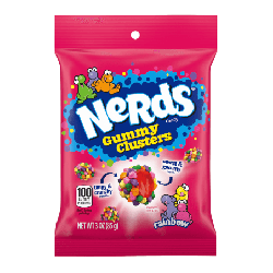 Nerds Gummy Clusters rainbow 85g