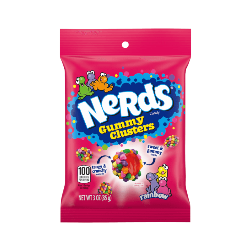 Nerds Gummy Clusters rainbow 85g